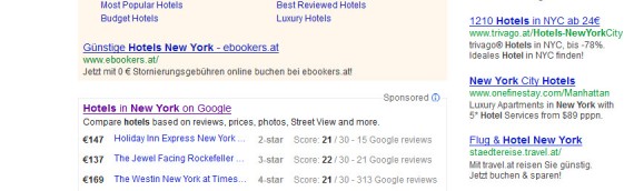 Google Hotel-Suche mit Bildern & neues Hotel-Listing nach Bewertungen & Preis steigern Abhängigkeit von Bookingportalen